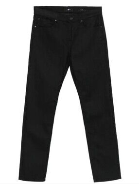 7 For All Mankind black skinny jeans
